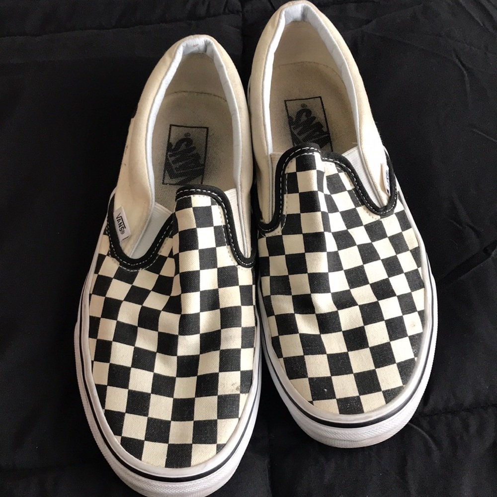 Checkered vans